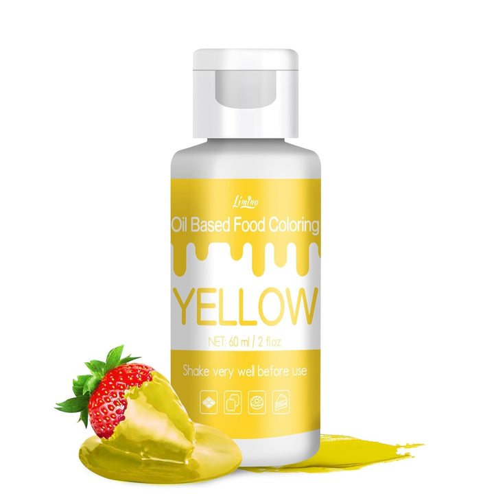 Fettlösliche Lebensmittelfarbe - 60Ml Ölbasis Lebensmittelfarben Für Schokolade, Süssigkeit, Kuchen, Backen, Macaron - Konzentrierte Food Coloring Für Tortendeko, Buttercream, Fondant (Schwarz)