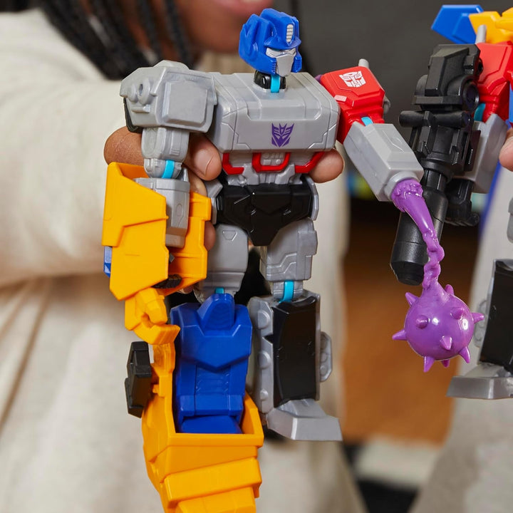 Transformers Mixmashers Optimus Prime Personalizabil Deluxe Action Figure & Accesorii