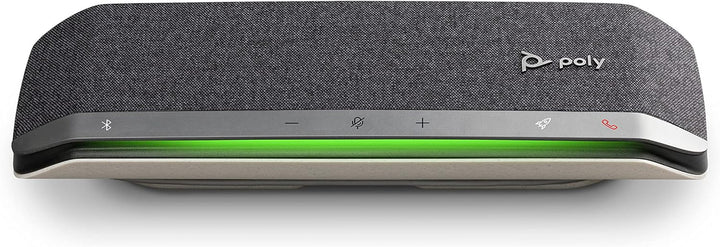 Boxă de conferință inteligentă Poly Sync 40 - Spații de lucru flexibile - Conectare la PC/Mac prin USB-A sau USB-C sau la smartphone prin Bluetooth - Compatibilă cu Teams, Zoom