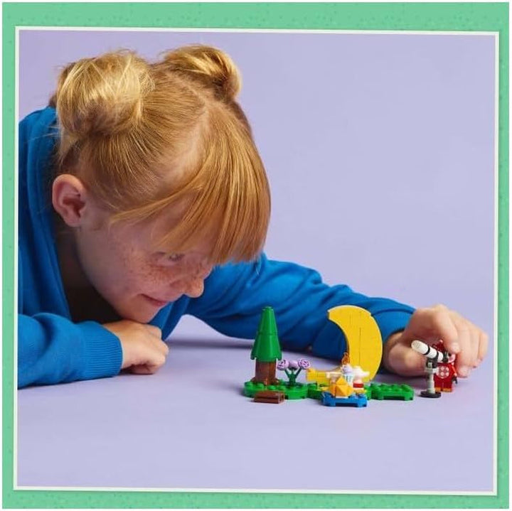 LEGO Animal Crossing Stargazing cu Eufemia, set de construcție pentru copii, set de jocuri video pentru jocuri de rol imaginative, jucărie pentru fete și băieți de la 6 ani, jucărie pentru animale cu figuri 77053