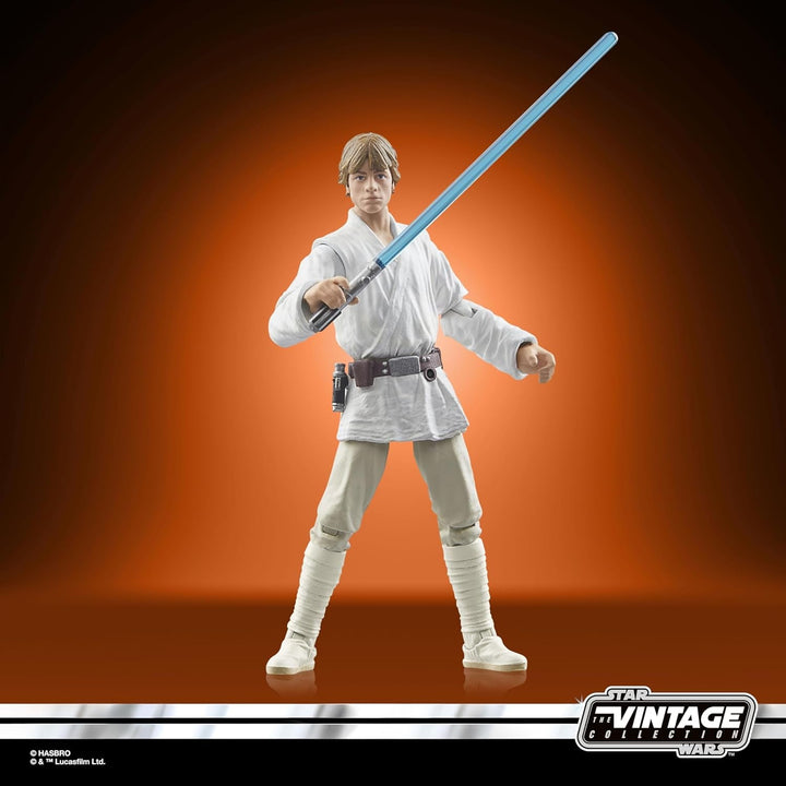 Star Wars Colecția Vintage Luke Skywalker, figurină Star Wars: O nouă speranță, 9,5 cm