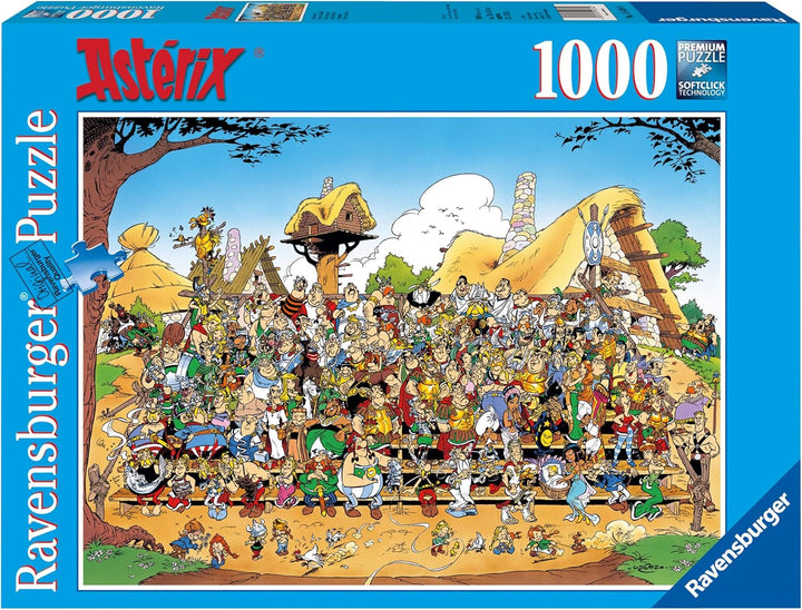 Ravensburger Puzzle 12000473 - Asterix Family Photo - 1000 piese Asterix Puzzle pentru adulți și copii de peste 14 ani