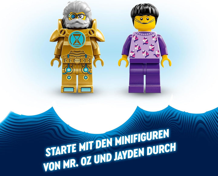LEGO Dreamzzz 2-In-1 Mr Oz's Space Buggy, set cu mașină de jucărie sau navetă spațială, include minifigurinele Mr Oz, Albert și Jayden, cadou spațial pentru copii de peste 8 ani 71475