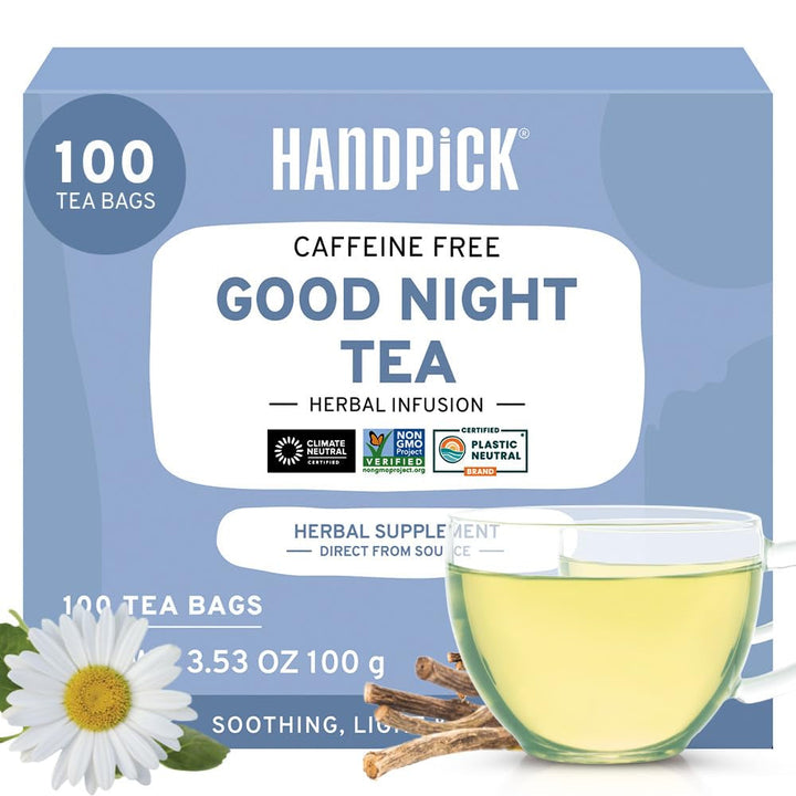 HANDPICK, pliculețe de ceai verde - 25 bucăți | 100% frunze de ceai verde pur din Himalaya, India | Plicuțe de ceai verde ecologice, preparare la cald sau rece