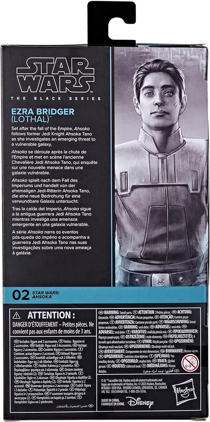 Star Wars Seria Neagră Ezra Bridger (Lothal), Figura de acțiune Ahsoka (15 Cm)