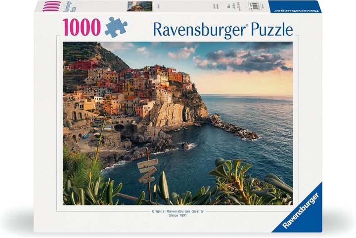 Ravensburger Puzzle 12000755 - Cinque Terre - puzzle jigsaw de 1000 de piese pentru adulți și copii de peste 14 ani
