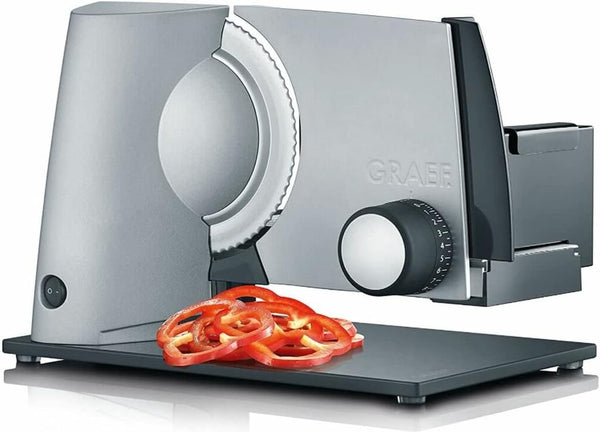 GRAEF SLICED KITCHEN SKS S32000, Silber Vollmetallgehäuse Mit Glasbodenplatte