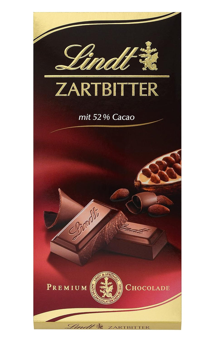 Lindt Schokolade Vollmilch Ohne Zuckerzusatz | 100 G Tafel | Feinste Und Ohne Gluten | Schokoladengeschenk