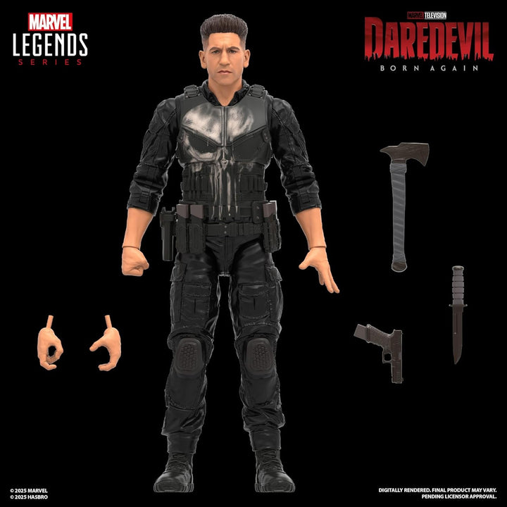 Marvel Legends Series Daredevil: Born Again Punisher Action Figure
