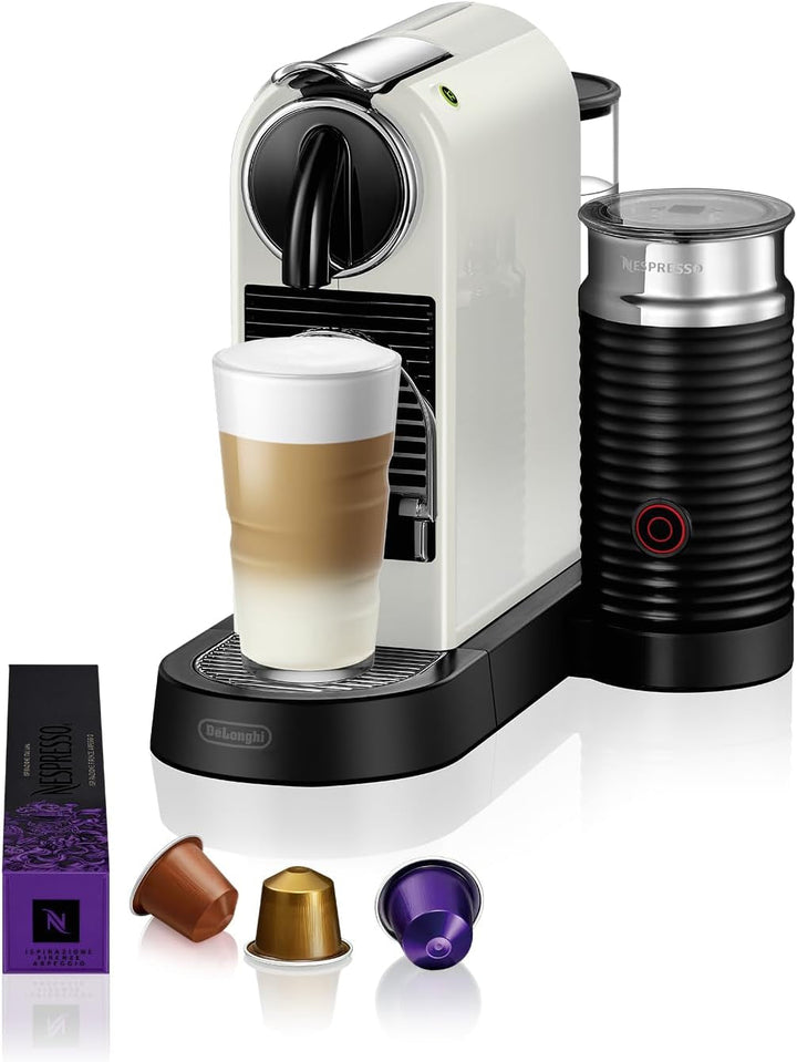 De'Longhi Nespresso Citiz EN167.B Espresso Machine negru cu pompă de înaltă presiune