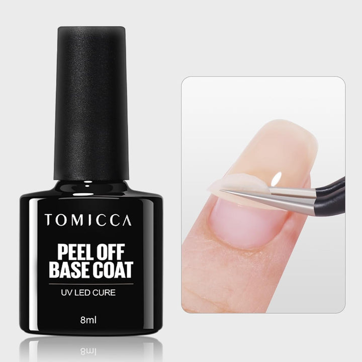 TOMICCA Clear Blooming Gel Nagellack, UV LED Spreading Nagellack Für Nageldesign, Marmor, Aquarell Blüten Nail Art Polish 8Ml