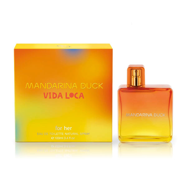 PARFUMURI MANDARINA DUCK | Vida Loca for Her, Parfum Spray pentru Femei, Familie de Arome Florale, Lemnoase și Citrice, 100 ml