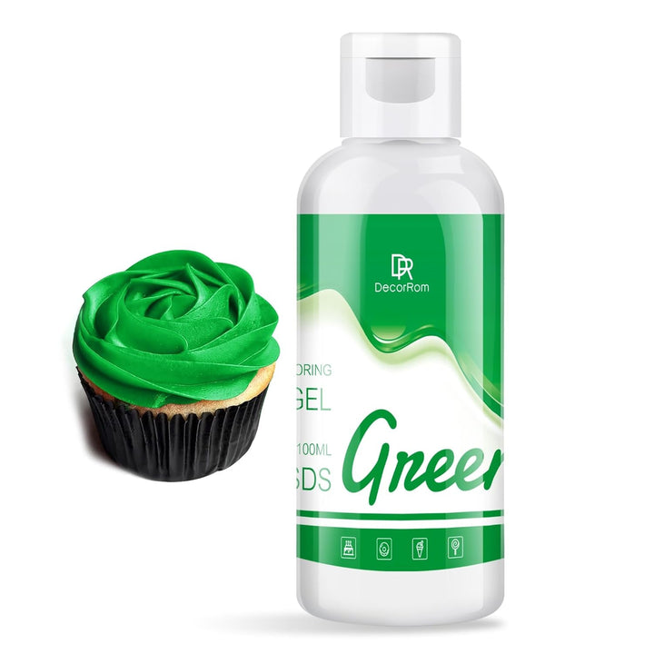 Lebensmittelfarbe Gel - 4.5Oz Konzentrierte Gel Lebensmittel Farben Für Kuchen Dekoration, Backen, Kekse, Macaron - Zuckerfrei Food Coloring Für Getränken, Tortendeko, DIY Slime, Osterei (Weiß)