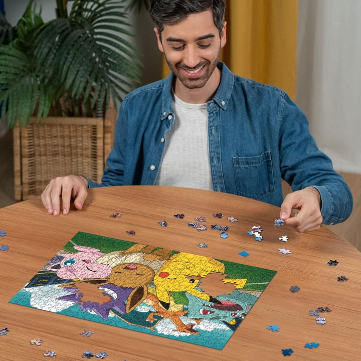 Ravensburger Puzzle 12000441 - Pokémon la stadion - puzzle jigsaw de 500 de piese pentru adulți și copii de peste 12 ani