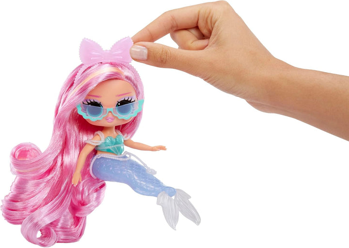 L.O.L. Surprise! Tweens - Sirena Lola Waves - păpușă la modă cu coadă care își schimbă culoarea, aripioară mobilă și accesorii frumoase - jucărie pentru copii și colecționari de la 4 ani