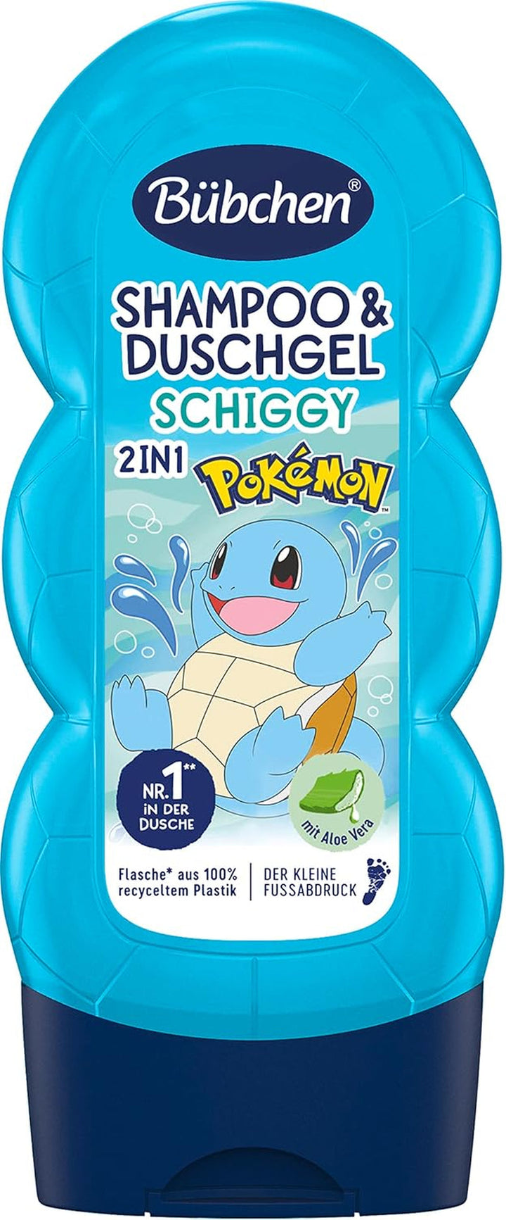 Șampon și gel de duș pentru copii, Pokémon Schiggy Edition, 230 ml (pachet de 5)