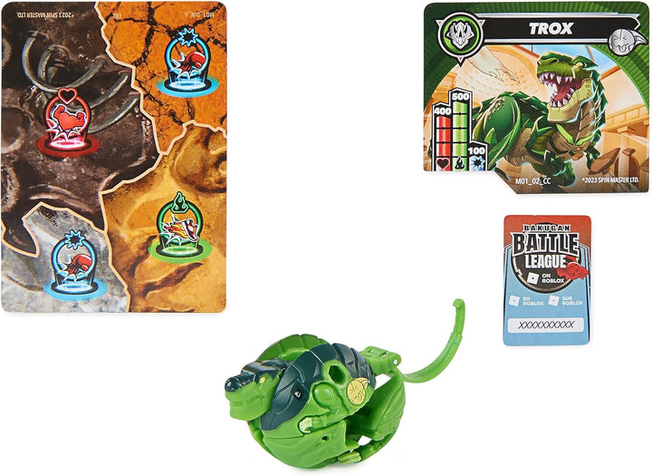 Bakugan 3.0 Core Ball Pachet de 1, Figurină de acțiune personalizabilă cu card de personaj de colecționat, Diferite variante, Pentru copii cu vârsta de peste 6 ani