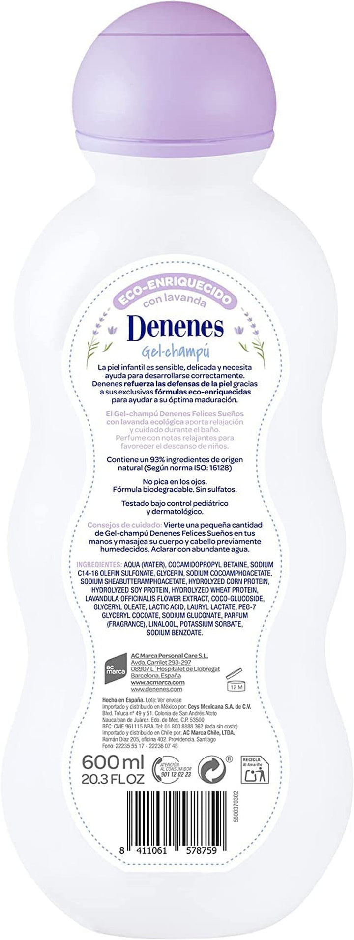 Felices Sueños Gel & Champú 500 Ml