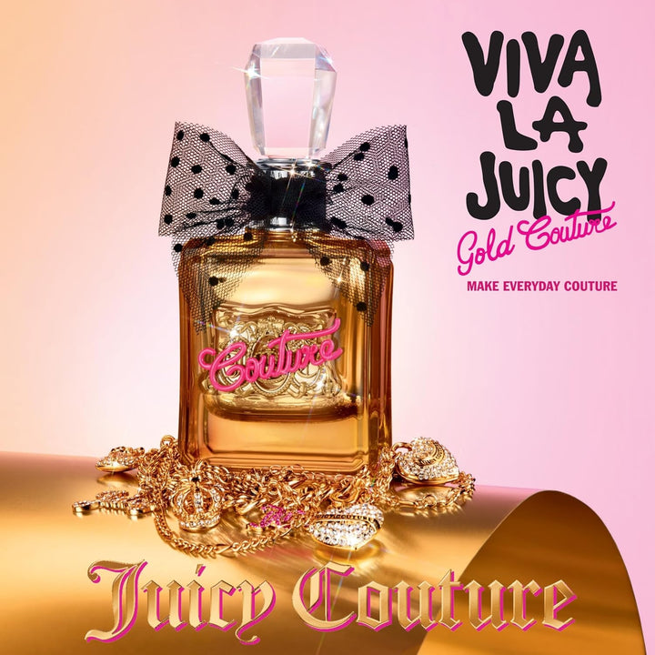 Juicy Couture - Viva La Juicy Gold Couture, Apă de parfum, Parfum fructat și cald, Parfum de lux pentru femei - 100 ml