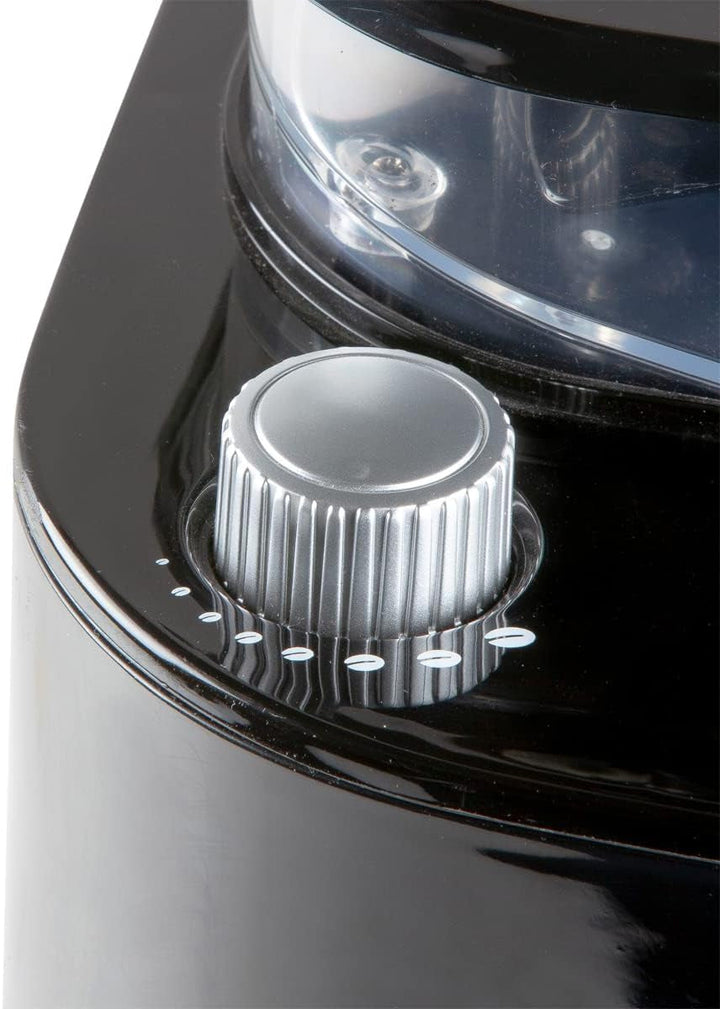 DOMO DO721K Cafetieră "Grind and Brew" cu râșniță și cronometru - 1,5 L, negru, oțel inoxidabil