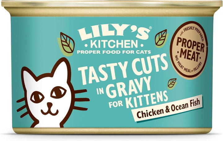 Lily'S Kitchen Whole Food Hrană umedă pentru pisici tinere 19 boluri (19 X 85G) Păsări