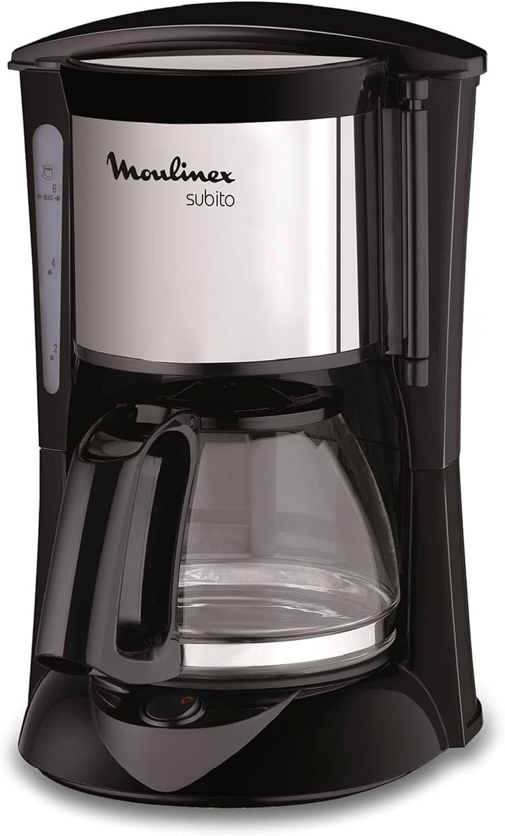 Moulinex FG150825 Subito Cafetière Filtre Ã‰lectrique, negru/oțel inoxidabil