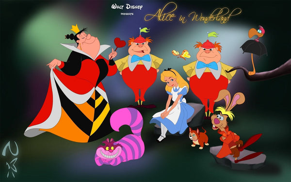 Alice in tara minunilor Imagini comestibile Nati Shop