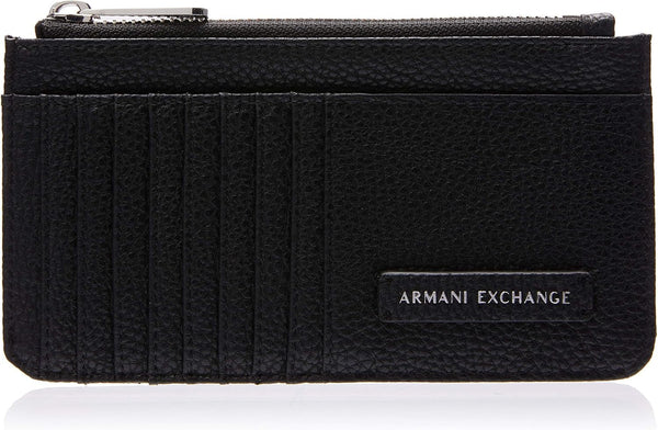 Armani Exchange Portofel pentru bărbați cu card Portofel Femei Naty Shop Nero O mărime se potrivește tuturor