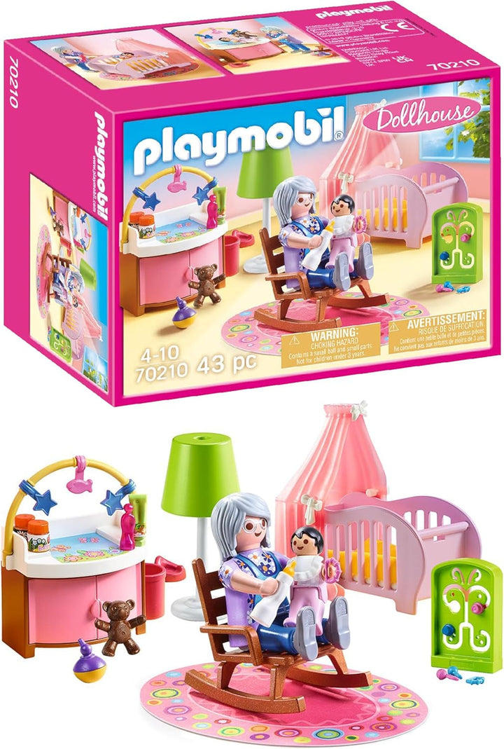 Casă de păpuși PLAYMOBIL 70209 Cameră de tineret cu figurină de fată și accesorii, de la 4 ani
