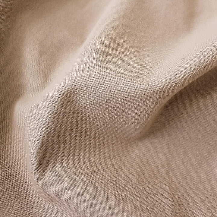 Cuvertură Enjoy Home, Bej, Natural, Cu 4 pompoane de iută, 90 X 190 Cm, 100% bumbac, certificat Oeko-Tex, colecția Panama