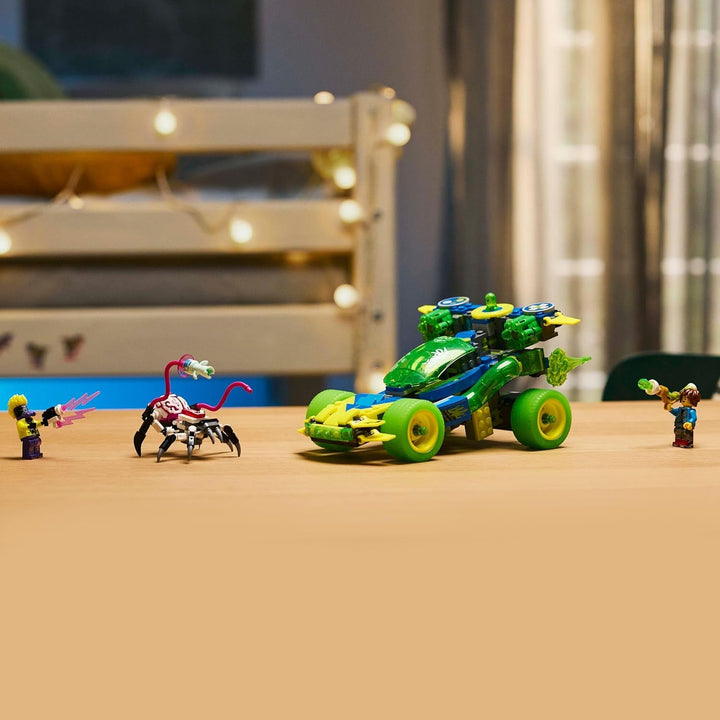 LEGO Dreamzzz Mateo cu mașina de curse de acțiune Z-Blob, set de joacă fantasy 2 în 1 cu vehicule, minifigurine și creaturi de vis pentru copii cu vârsta de peste 8 ani, cadou pentru băieți și fete 71491