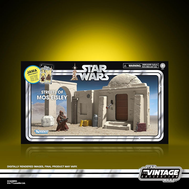 Star Wars Colecția Vintage Străzile din Mos Eisley, Star Wars: O nouă speranță Set de figuri de acțiune (scara figurii 9,5 cm)