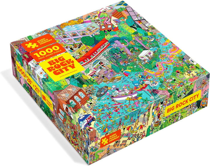 Big Rockstadt - Puzzle de 1000 de piese de la The Magic Puzzle Company - Seria patru