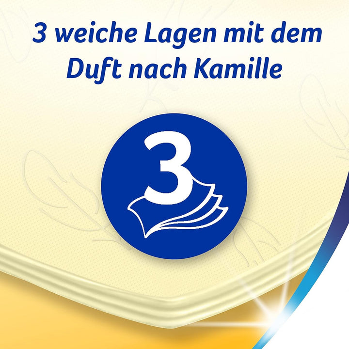 Zewa Hârtia igienică dovedită de mușețel cu paie 7X 8Rulouri