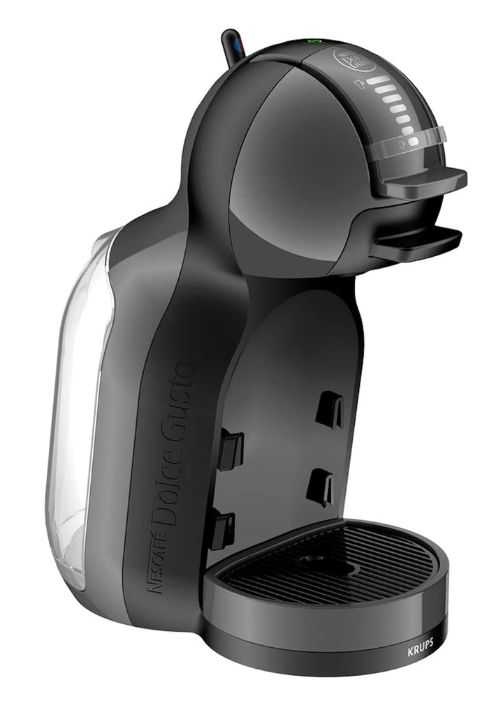 Dolce Gusto Krups Nescafé Mini Me, Negru, Automată, Calitate profesională, Presiune 15 bar, Selecție largă de băuturi calde și reci, 0.8 L, 1500 W, Incl. 3 X Pachete diferite de cafea, KP1238CAS