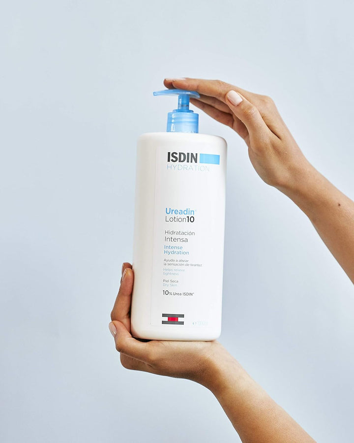 ISDIN Ureadin Lotion 10 (1000ml) | Loțiune de corp cu hidratare intensivă pentru pielea uscată 10% uree