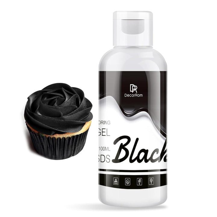 Lebensmittelfarbe Gel - 4.5Oz Konzentrierte Gel Lebensmittel Farben Für Kuchen Dekoration, Backen, Kekse, Macaron - Zuckerfrei Food Coloring Für Getränken, Tortendeko, DIY Slime, Osterei (Weiß)