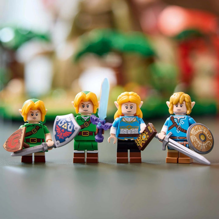 LEGO The Legend of Zelda Deku Tree 2-In-1 - piesă de colecție cu prințesa Zelda și 3 minifigurine Link - set de construcție pentru adulți și idee de cadou pentru fanii jocurilor video - 77092