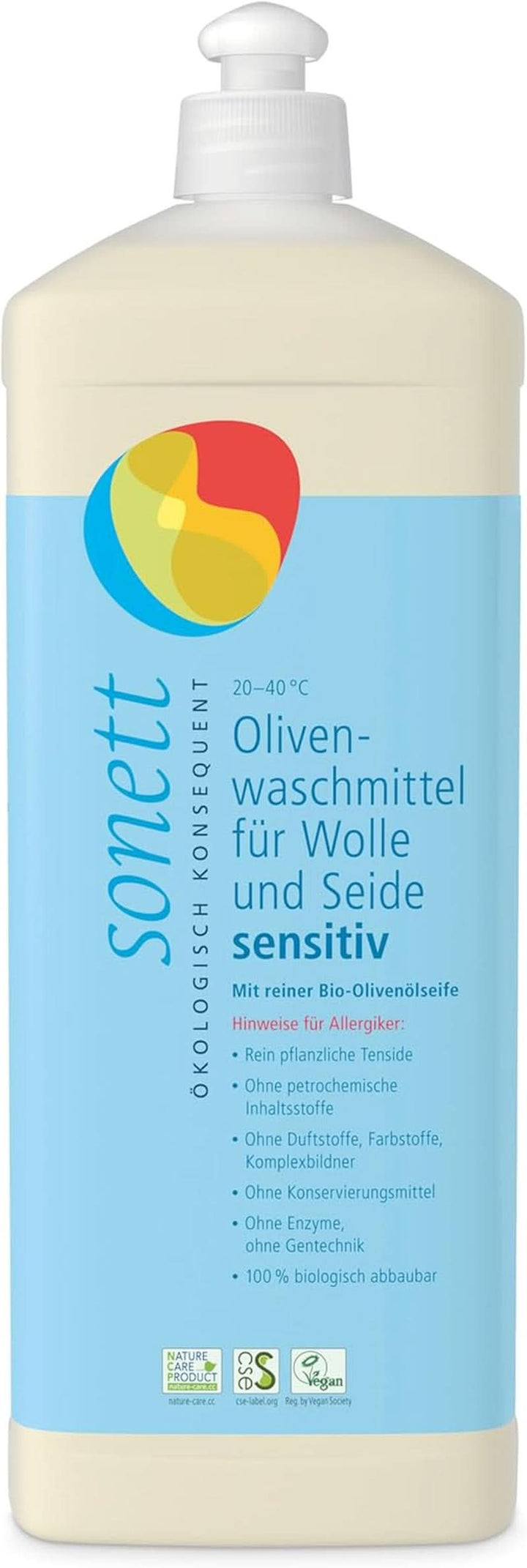 Lichid de spălat vase Sonett Sensitive, 1 litru