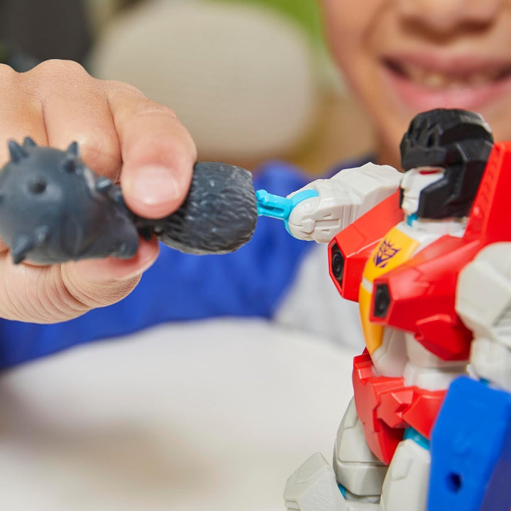 Transformers Mixmashers Starscream figurină de acțiune personalizabilă și accesorii