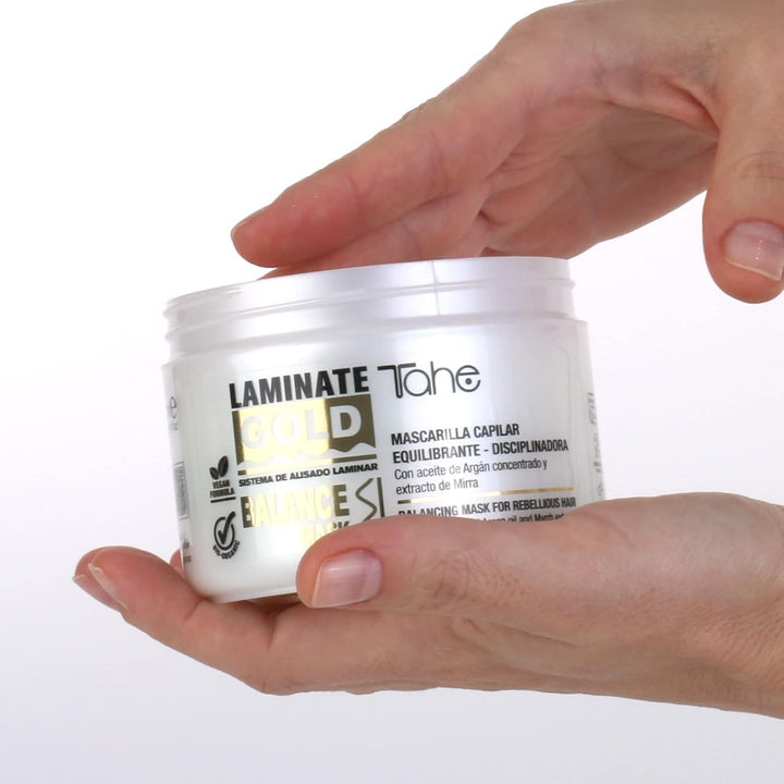 Laminate Gold Balance Mask, 300 ml Masca de par Naty Shop