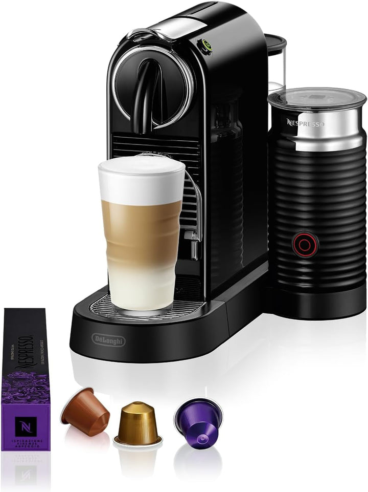 De'Longhi Nespresso Citiz EN167.B Espresso Machine negru cu pompă de înaltă presiune
