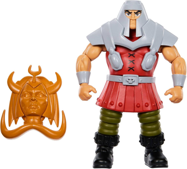 Masters of the Universe Origins Action Figure Ram Man din colecția de desene animate, Aprox. 14 cm înălțime, MOTU Ram Figure din anii 1980 TV, Design detaliat și accesorii, JBM77