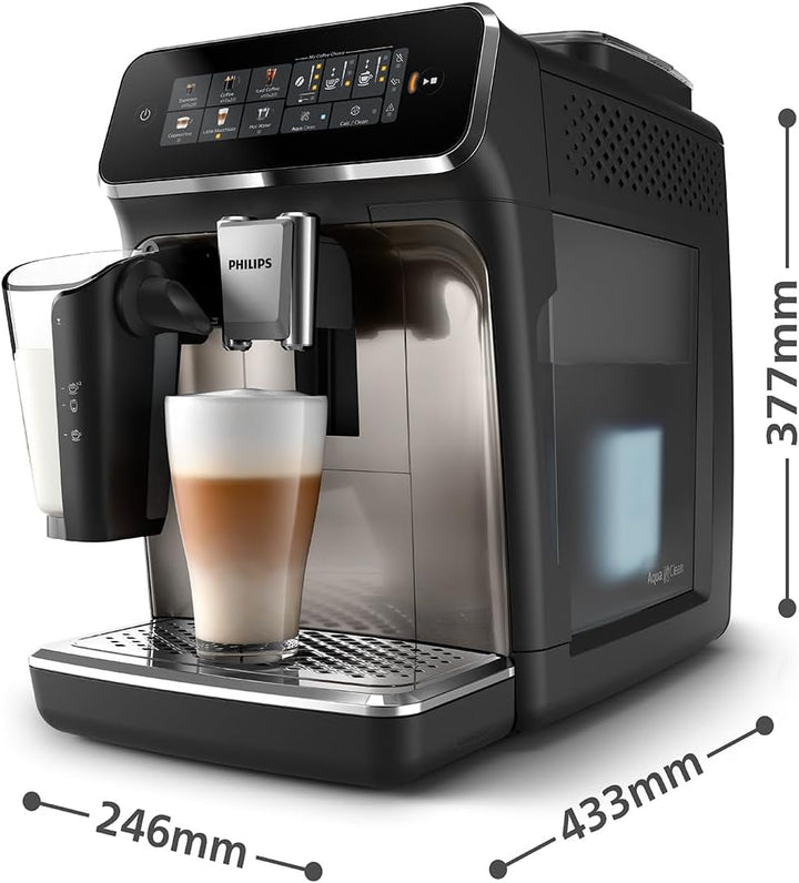 Aparat de cafea complet automat Philips Ep3347/90 seria 3300, 15 boabe de cafea