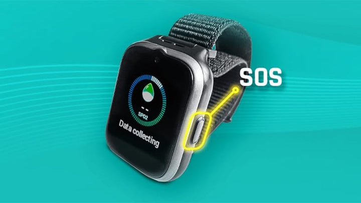 smartwatch myPhone CareWatch LTE, urmărire GPS pentru persoanele în vârstă, tehnologie Volte și apel video, notificare de cădere, buton SOS
