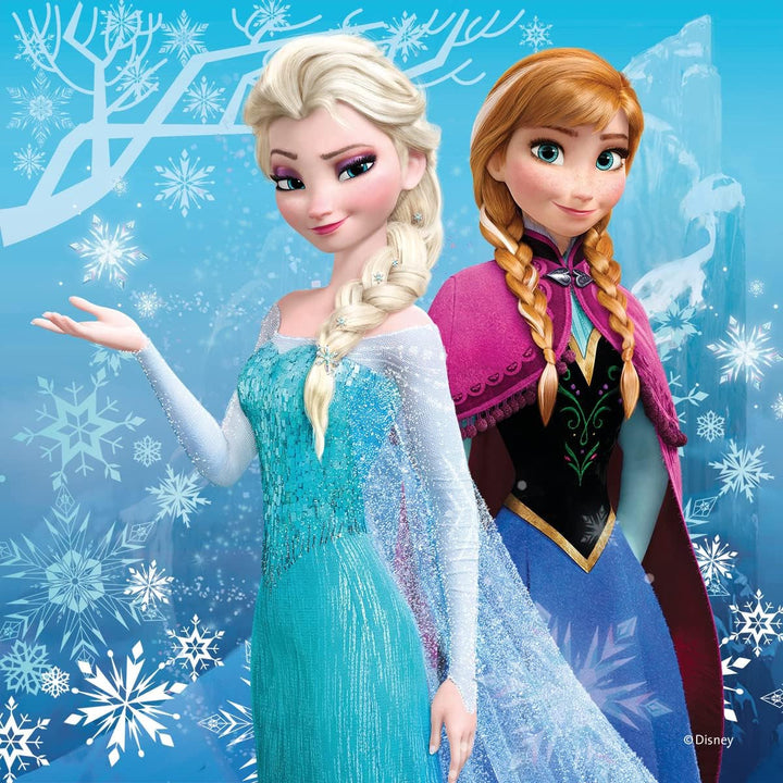 Ravensburger Children's Puzzle - 09264 Adventures in Winterland - puzzle jigsaw pentru copii cu vârsta peste 5 ani, puzzle jigsaw Disney Frozen cu 3X49 piese