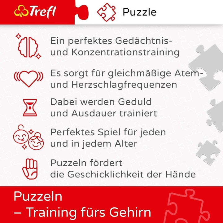 Trefl TR27119 Funny Dog Portraits II 2000 Pieces, Premium Quality, For Adults And Children From 12 Years Puzzle, Coloured