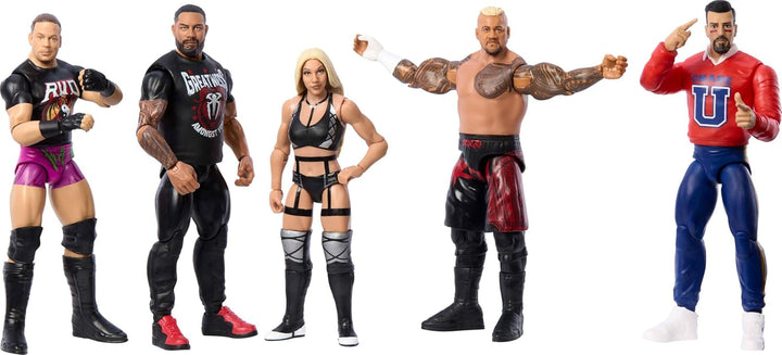 Mattel WWE Roman Reigns Action Figure, Main Battle Series #151, Aprox. 15cm inaltime Figura de colectie cu 10 puncte de miscare si aspect realist, JCV27