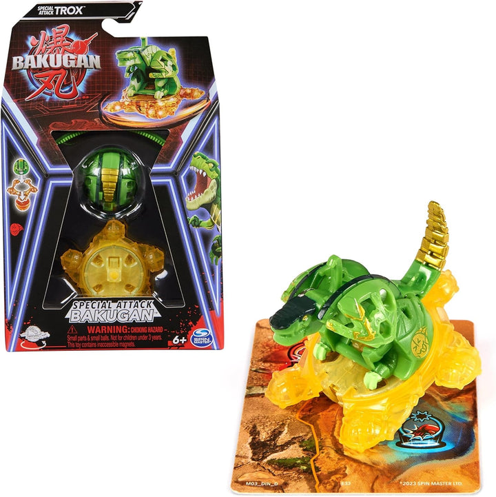 Bakugan 3.0 Special Attack 1-pack, Figurină de acțiune personalizabilă cu card de personaj de colecționat, Variante diferite, Pentru copii cu vârsta de peste 6 ani