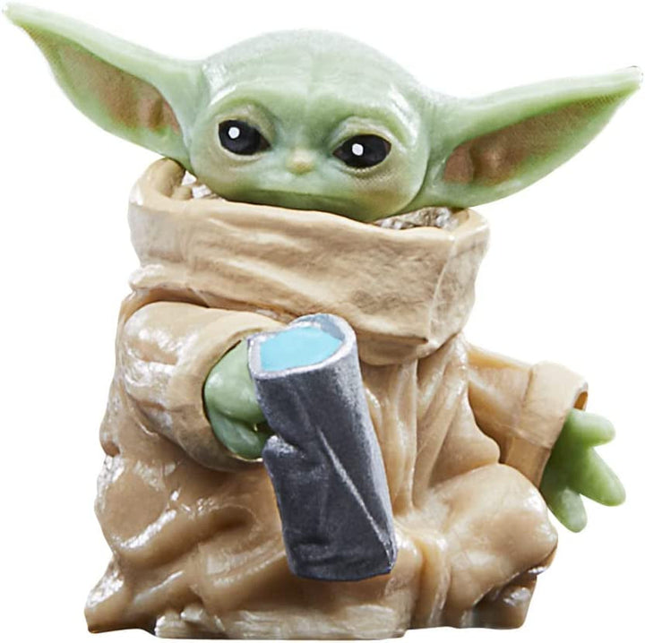 Star Wars Hasbro Black Series Grogu, Figura Zu Mandalorianul, Potrivit pentru figurine de acțiune de 15 cm de colecționat, Pentru copii cu vârsta de 4 ani și peste, Multi, F4357